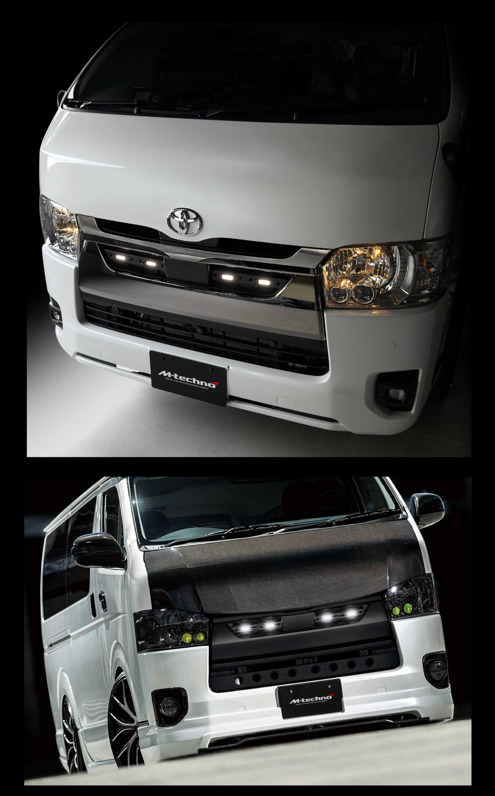 楽天市場】エムテクノ グリルマーカーランプ ハイエース 200系 簡単