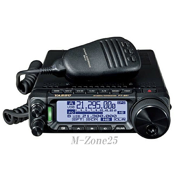 楽天市場】FT-891M 50W機 YAESU HF/50MHz帯 オールモードフィールド