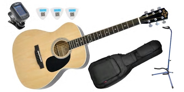 値下げしましたアコースティックギター PLAYTECH D4 ソフトケース