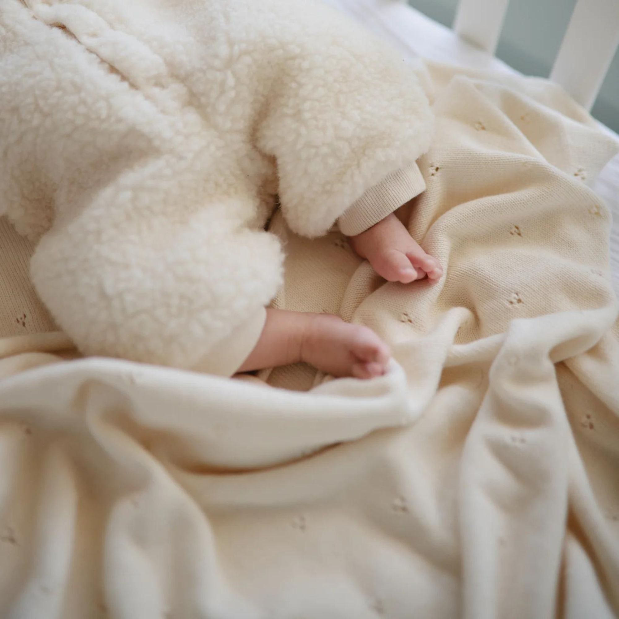 楽天市場】【mushie】ムシエ ニットブランケット ホワイト organic