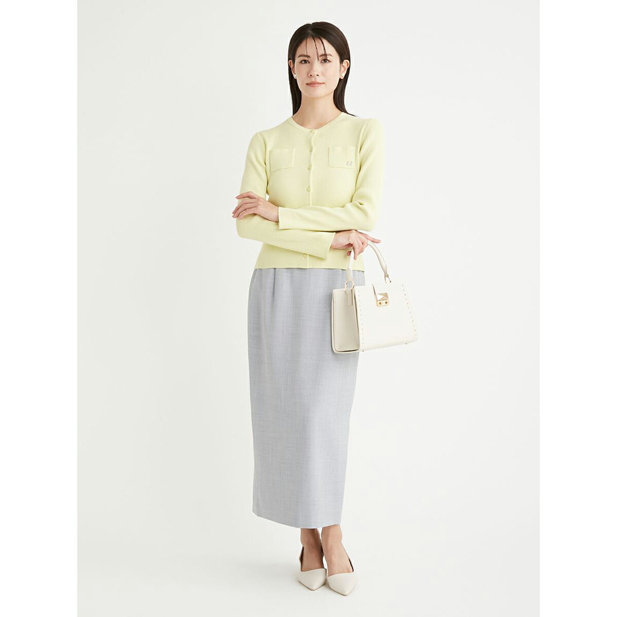 楽天市場】SALE10%OFF セルフォード CELFORD ロゴチャームリブニット