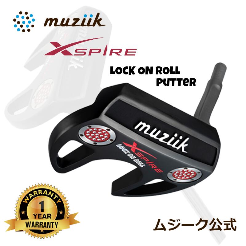 楽天市場】Muziik ムジーク エクスパイヤ ロック オン ロール パター