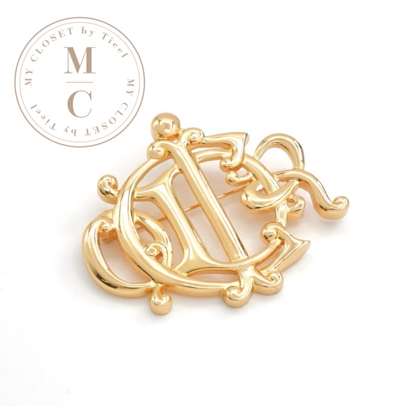 楽天市場】クリスチャンディオール CHRISTIAN DIOR ブローチ