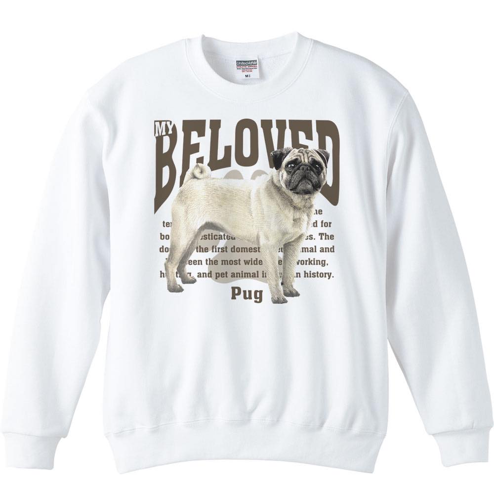 楽天市場】パグ（愛犬シリーズ）／トレーナー : MYDS 楽天市場店