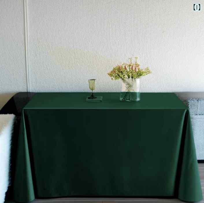 楽天市場】テーブルクロス おしゃれ 長方形 サテン 光沢 厚手 耐摩耗