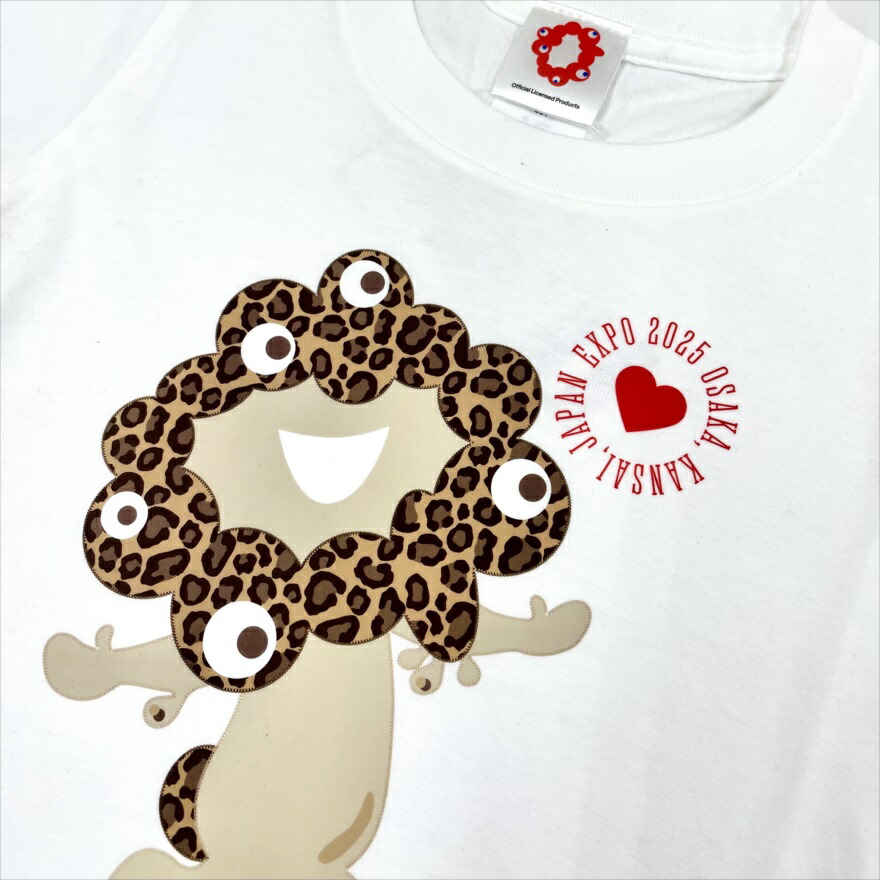 楽天市場】EXPO2025 ヒョウ柄ミャクミャク レオパードプリントTシャツ