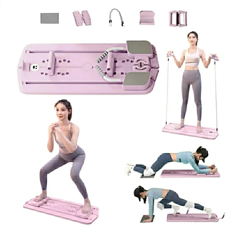 楽天市場】ピラティスマシン ピラティスボード 腹筋ホイール 腹筋