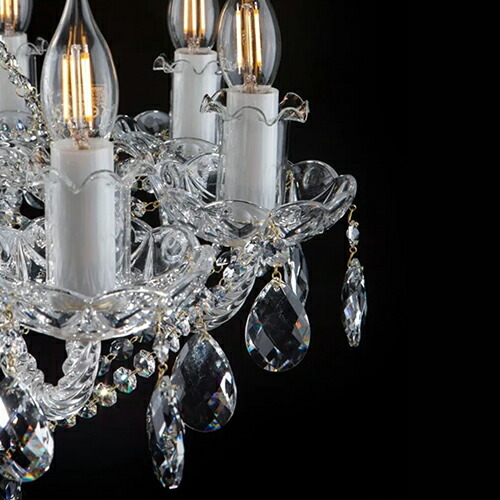 楽天市場】Diamageディアマンジェ6灯シャンデリア プレシオサPRECIOSA