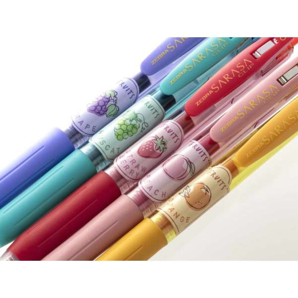 楽天市場】【ゼブラ】限定 サラサクリップ 香りつき フルーツ 5色