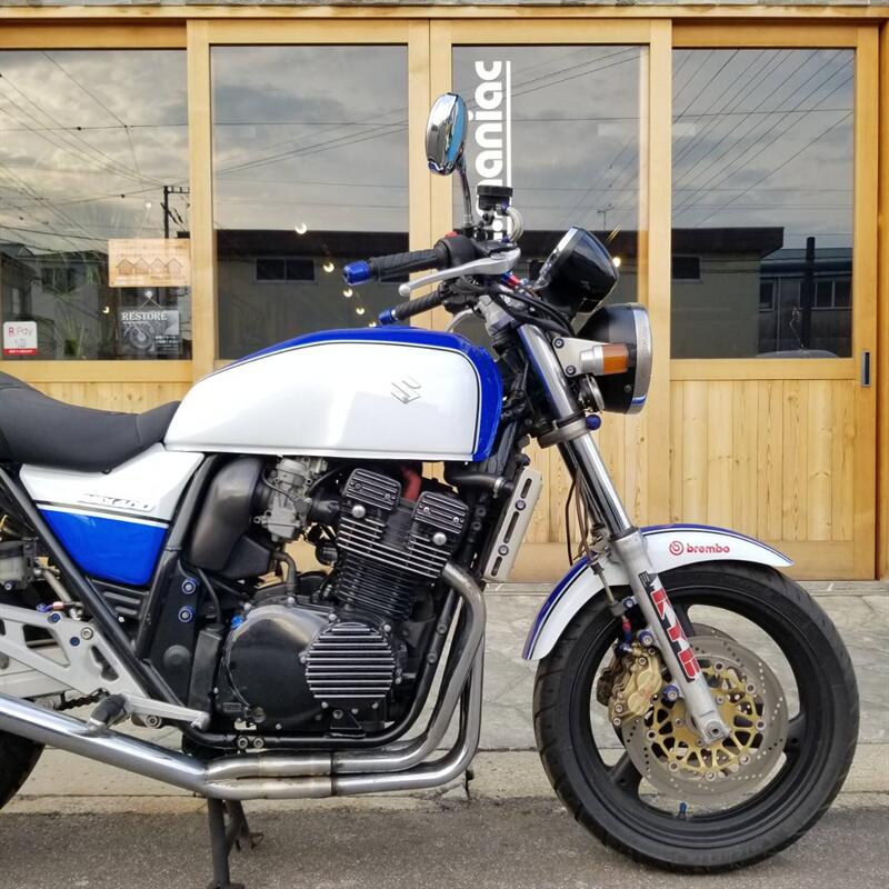 楽天市場】mc.maniac製 GSX400インパルス ポイントカバー 黒 GK79A