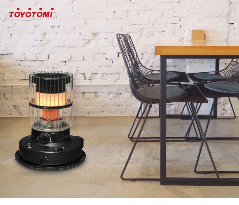 楽天市場】トヨトミ 対流形 石油ストーブ KR-47A(B) ブラック