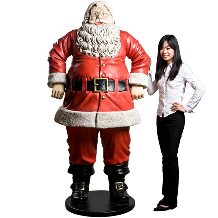 楽天市場】陽気なサンタ 大きい サンタクロース H188cm リアル