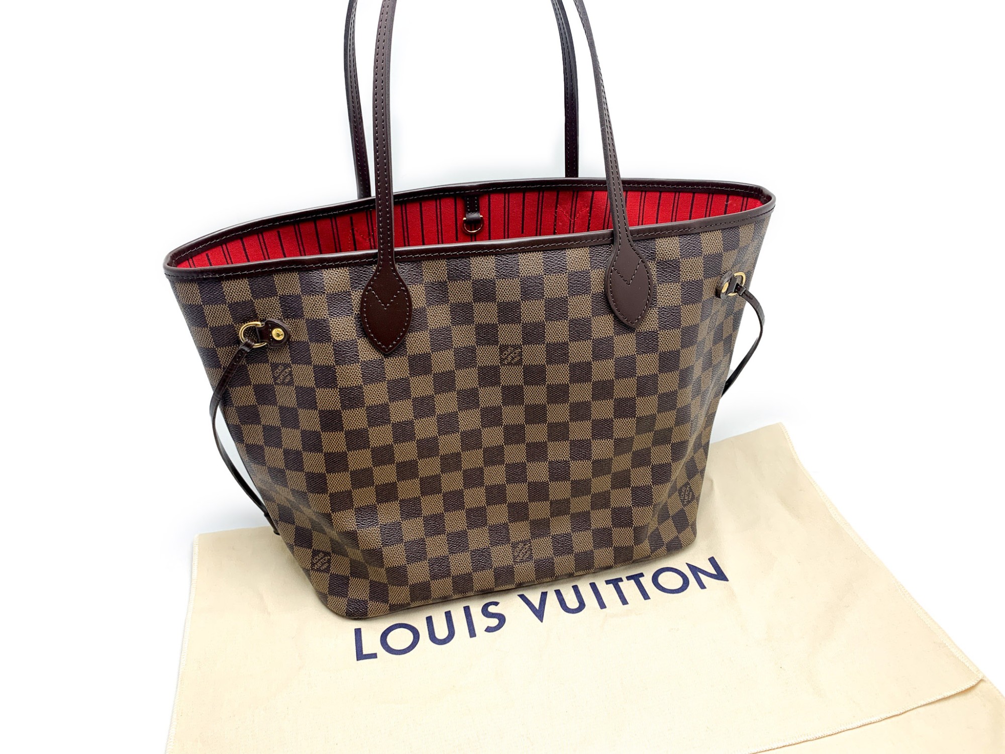 楽天市場】LOUIS VUITTON ルイヴィトン ダミエ ネヴァーフルMM 旧