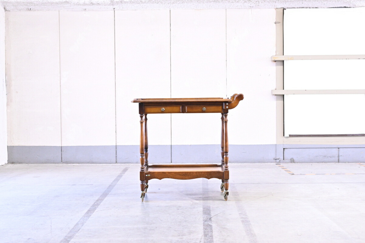 楽天市場】カリモク 「コロニアル」AO116 キッチンワゴン サービス