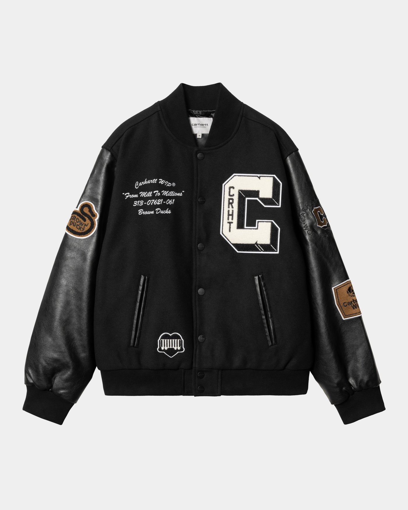 楽天市場】CARHARTT WIP Brown Ducks Bomber カーハートダブリュー
