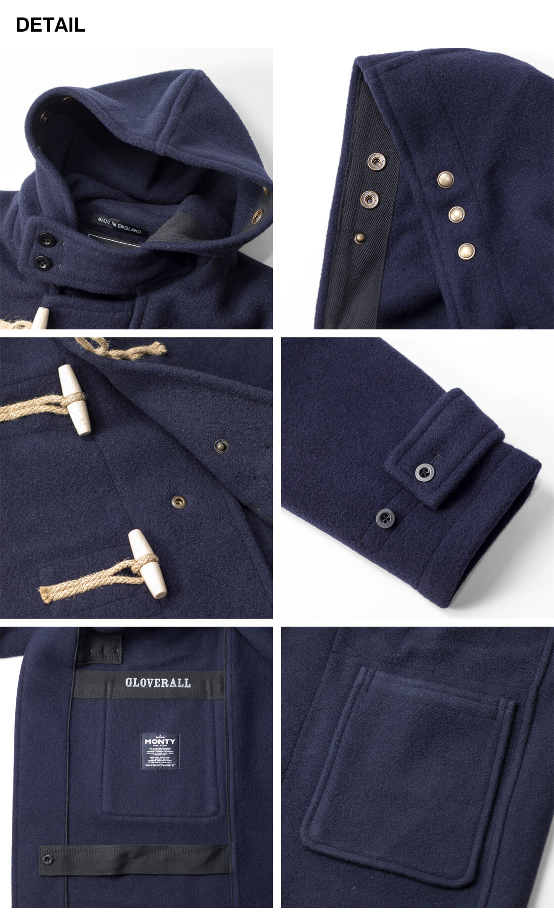 楽天市場】【セール価格】GLOVERALL グローバーオール MONTY モンティ