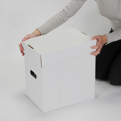 楽天市場】LP用蓋付きBOXセット 白 5箱セット（LP用 12インチレコード