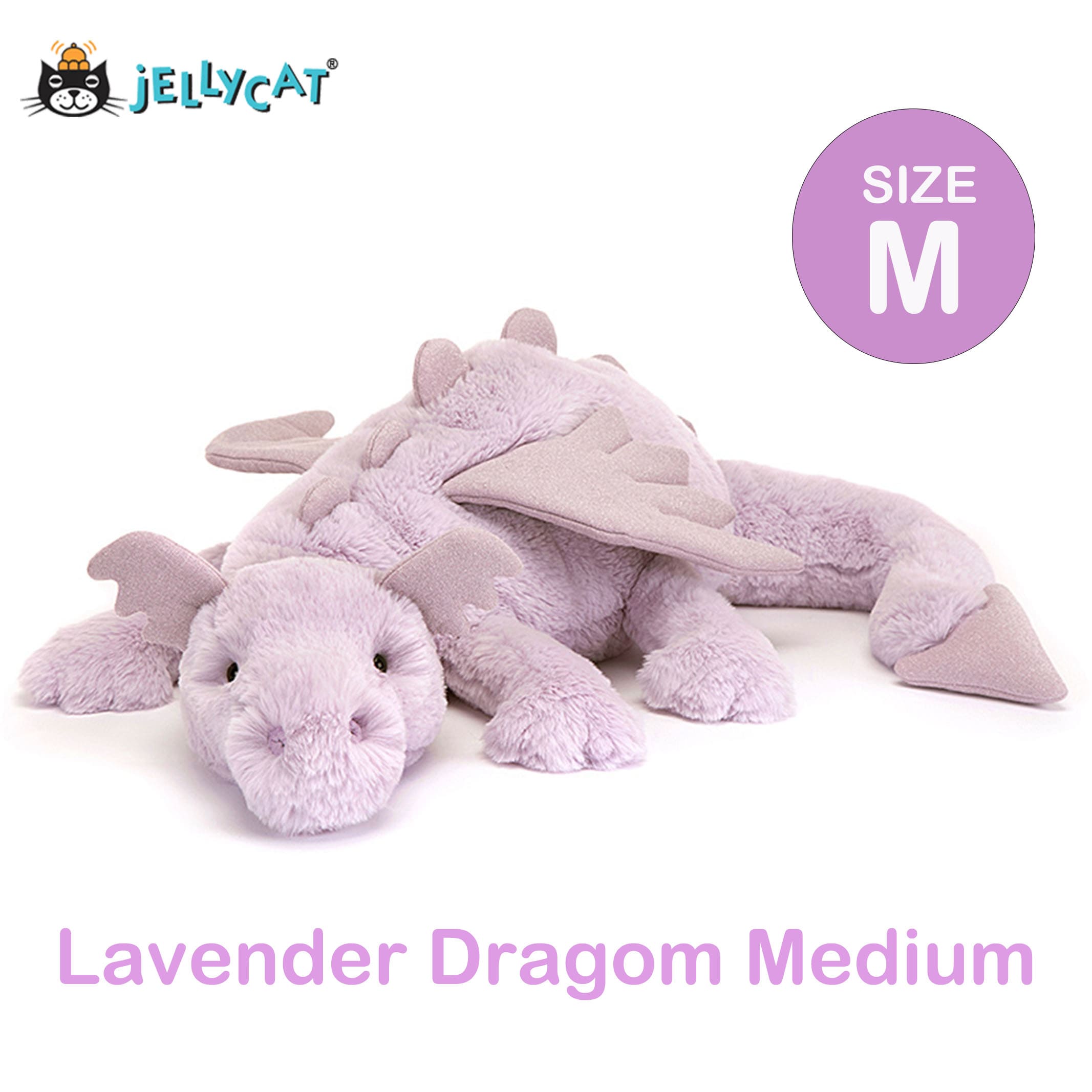 楽天市場】jellycat ジェリーキャット 正規輸入品 ドラゴン ラベンダー