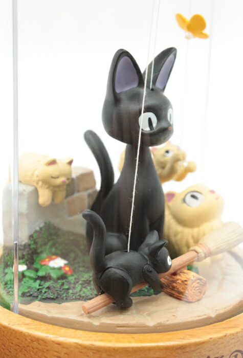 希少ジブリ 魔女の宅急便 キキ オルゴール 陶器 廃盤品 希少ジブリ