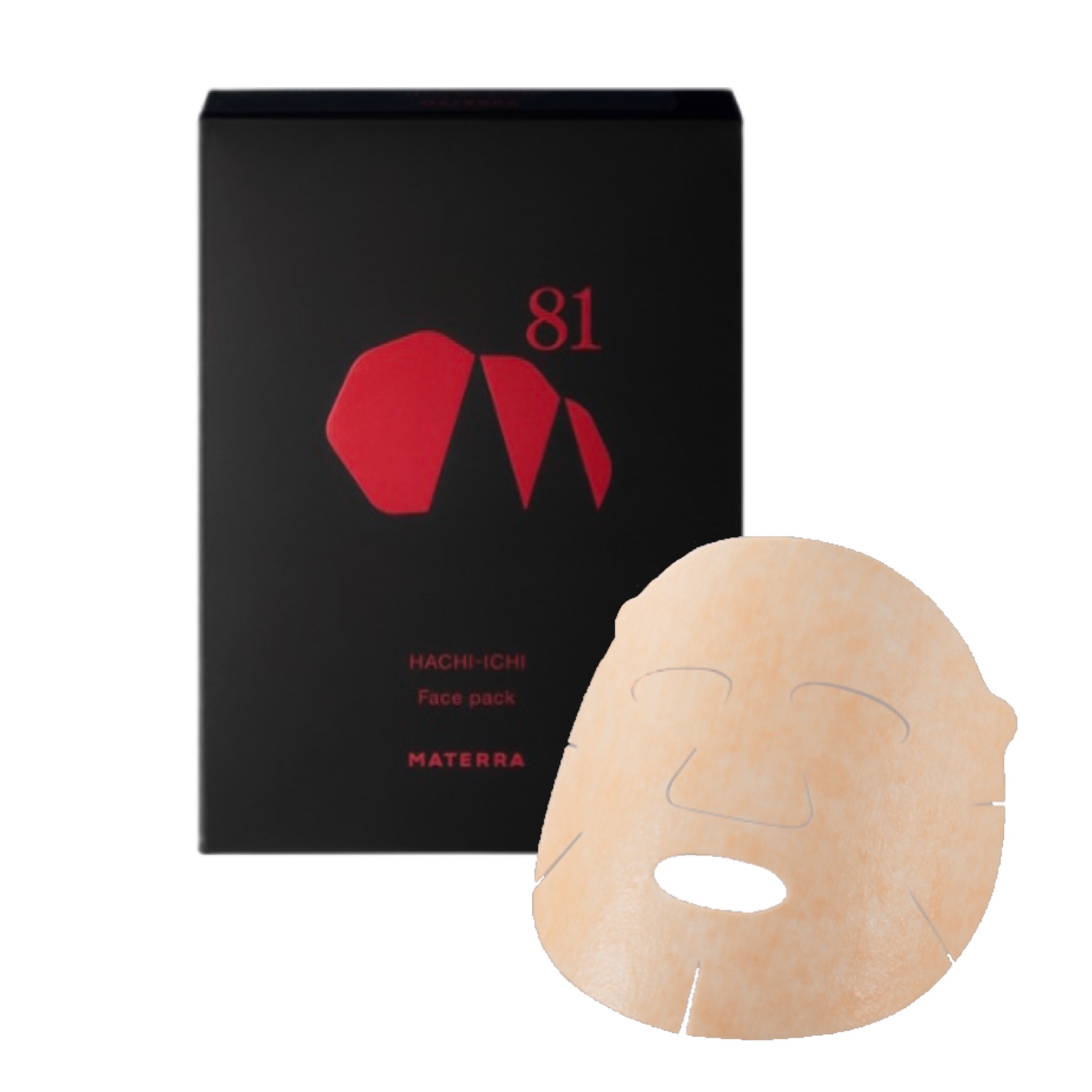 楽天市場】MATERRA81（マテラ81）フェイスパック 29ml ×5枚入り 蓄熱