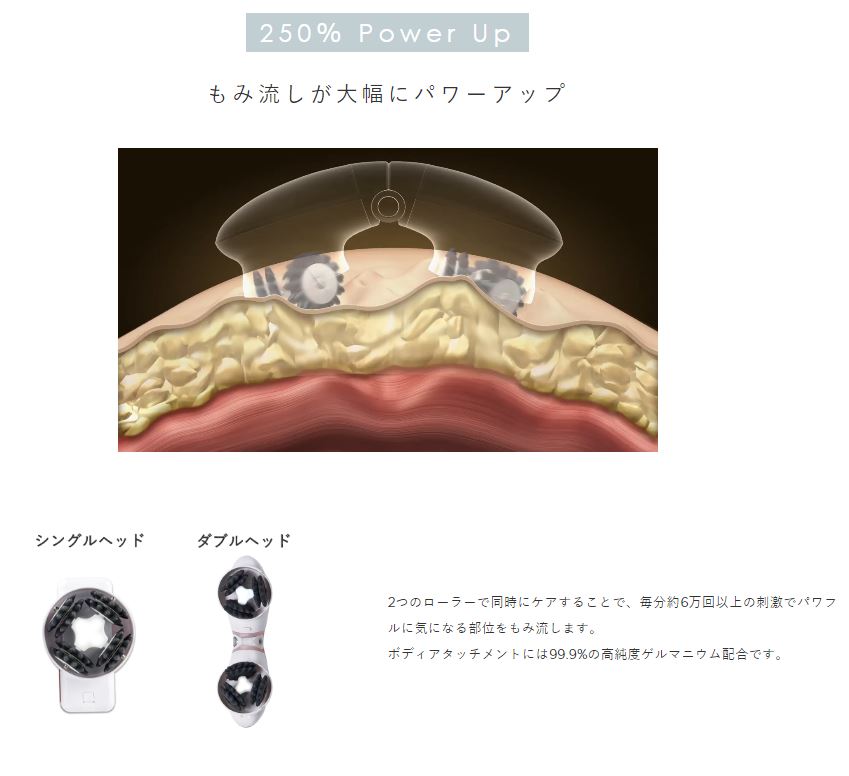 楽天市場】ミーゼ ダブルコア MS20P ヤーマン 家庭用美容器 揉み出し