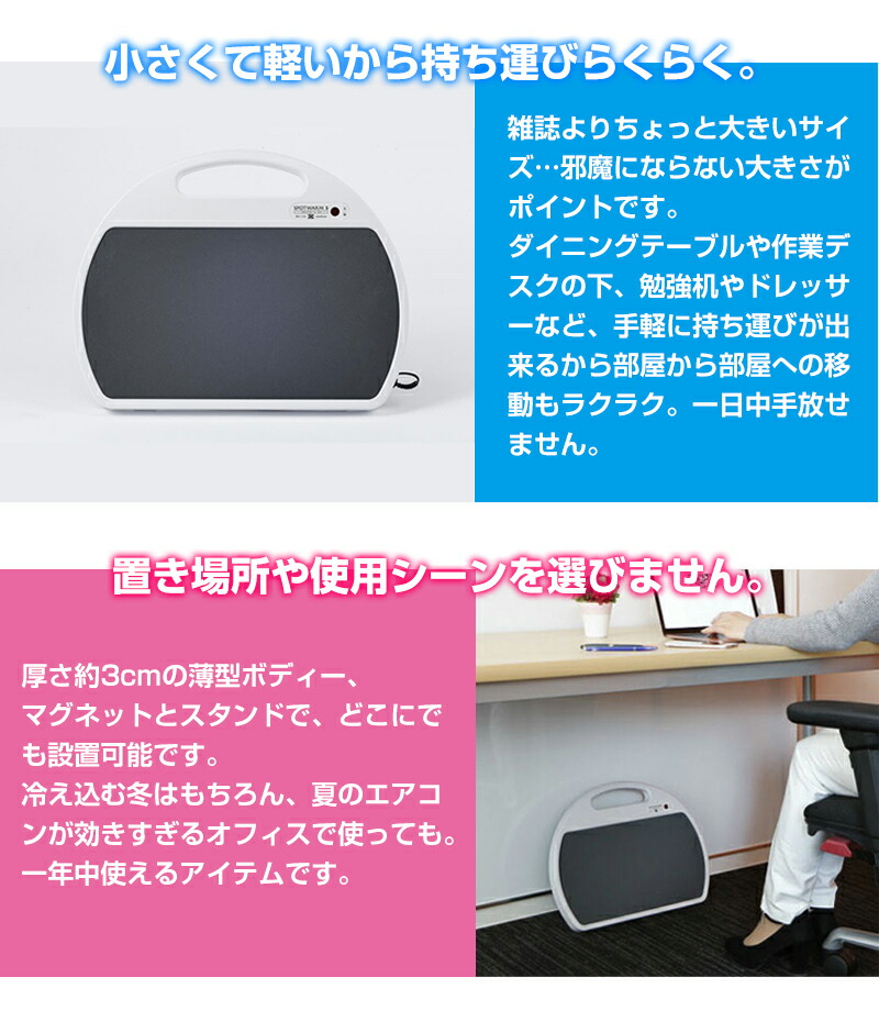 楽天市場】3特典【送料無料+選べるおまけ】 ゼンケン スポットウォーム