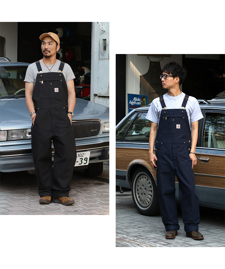 楽天市場】Carhartt カーハート オーバーオール レングス32 ダブルニー