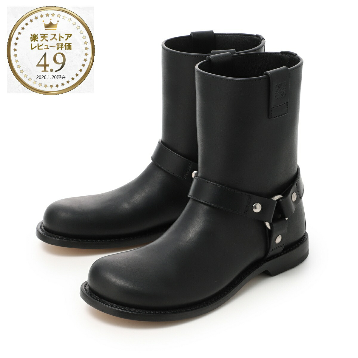 楽天市場】ロエベ LOEWE ブーツ ブラック レディース l815285x95 1100