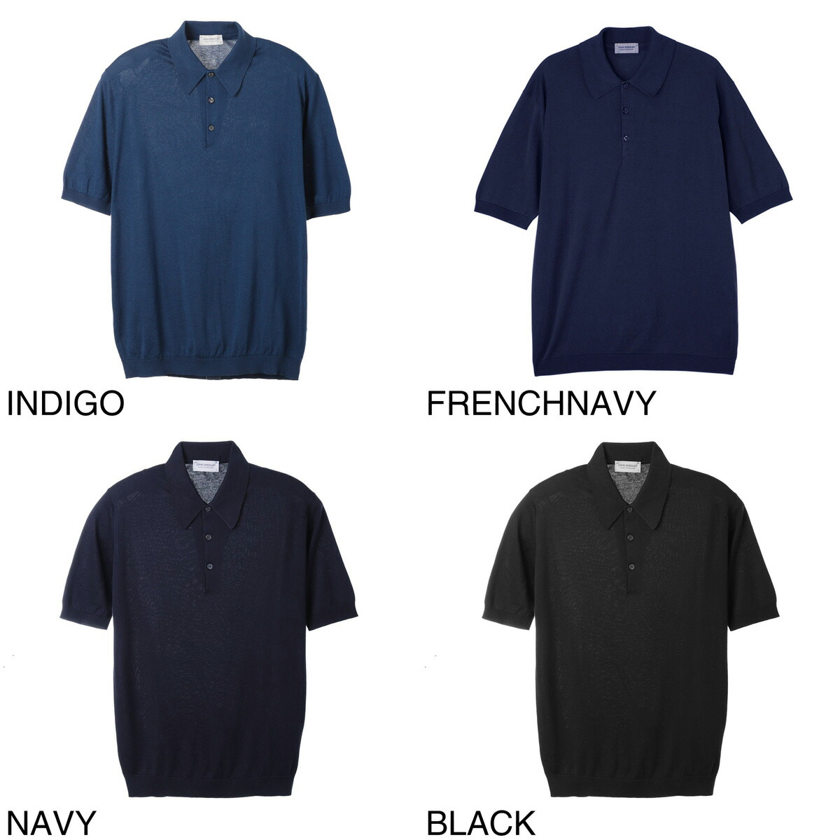 楽天市場】ジョンスメドレー JOHN SMEDLEY ニットポロシャツ メンズ