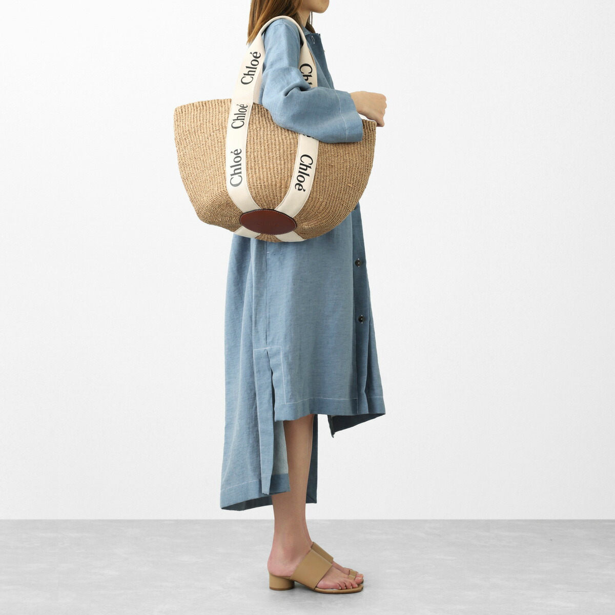 ▽大幅値下げOK希望価格コメント下さい Chloé バケツ型かごバッグ