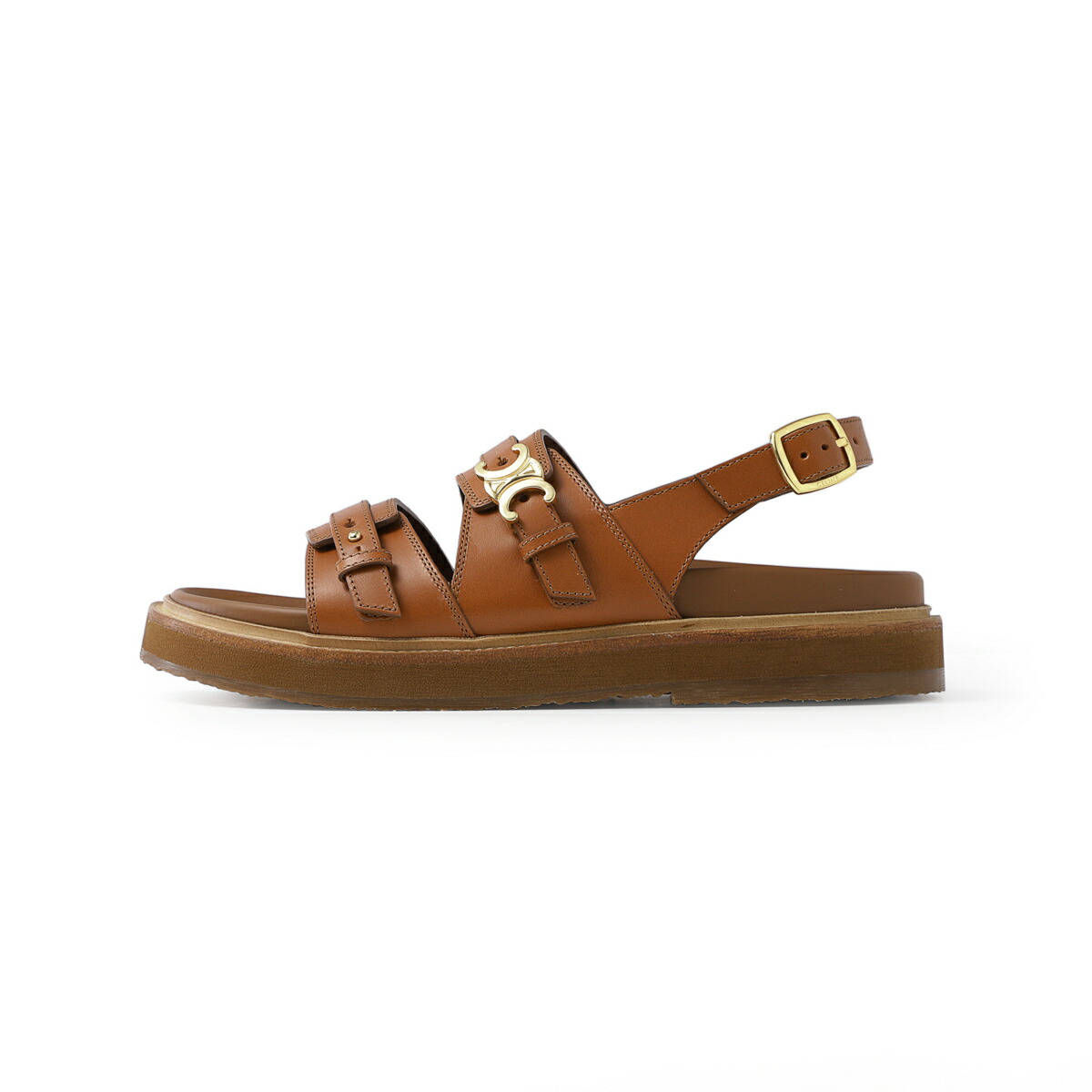 楽天市場】セリーヌ CELINE サンダル ブラウン レディース 大きい