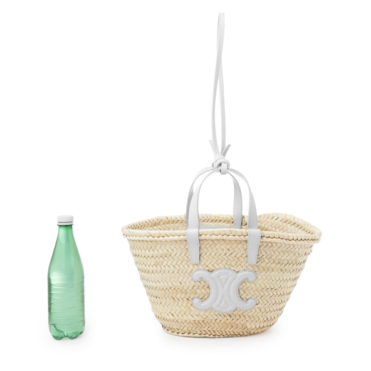 楽天市場】セリーヌ CELINE バスケット 2WAY かごバッグ ホワイト