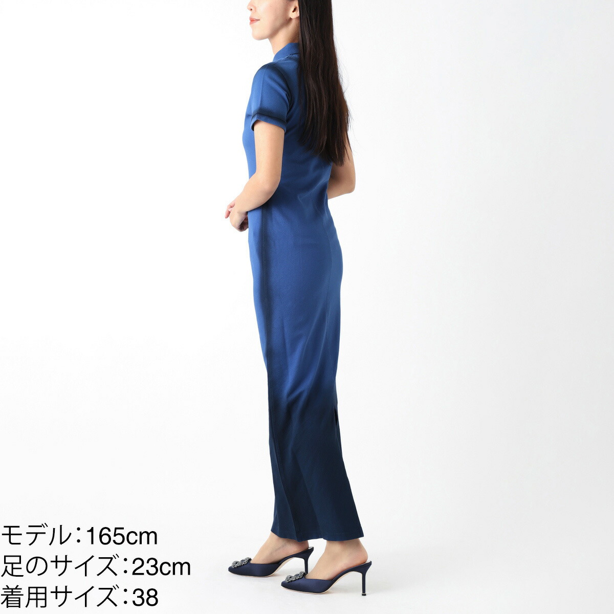 楽天市場】マノロ ブラニク MANOLO BLAHNIK ミュール ブルー