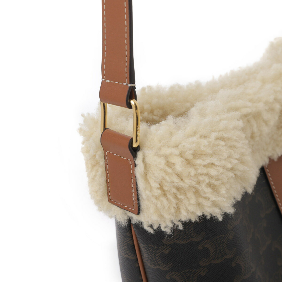 楽天市場】セリーヌ CELINE バケットバッグ ショルダーバッグ ブラウン