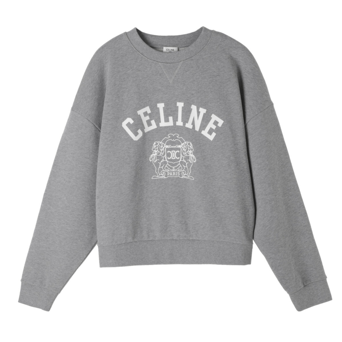 楽天市場】セリーヌ CELINE スウェットシャツ グレー レディース ry0dy