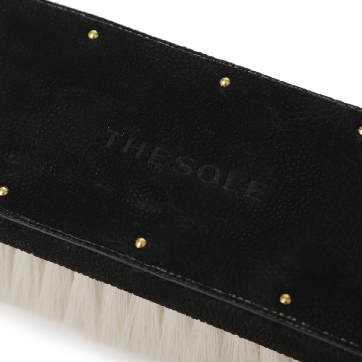楽天市場】ザソール THE SOLE 洋服ブラシ ケアブラシ tsb el black 山