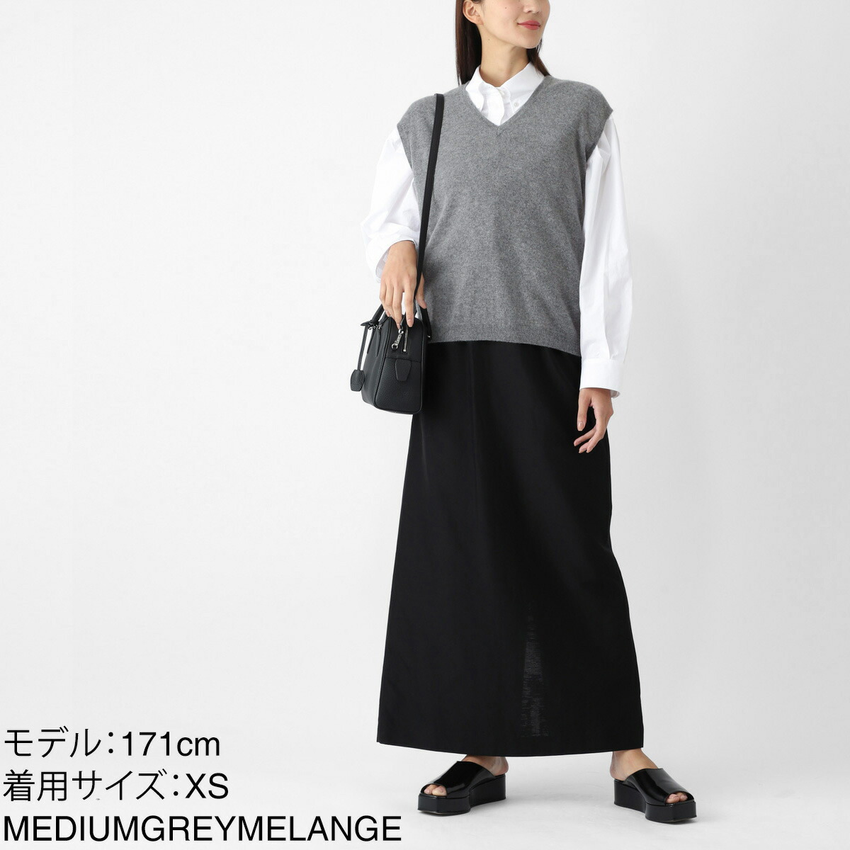 楽天市場】ザ ロウ THE ROW ニットベスト グレー レディース 8996 y556