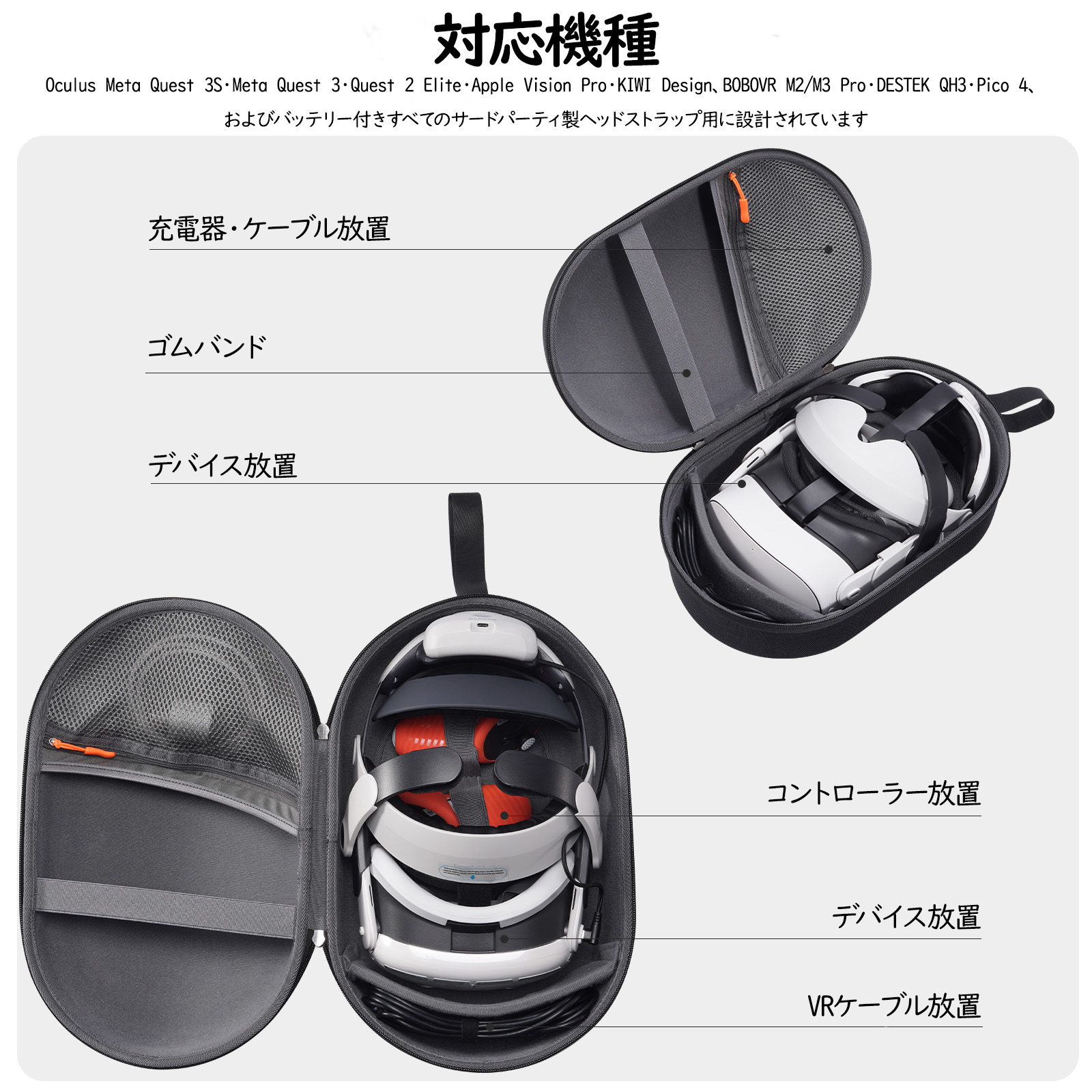 楽天市場】ProCase Compatible with Meta Quest 3 & 2、Pico 4 / Apple