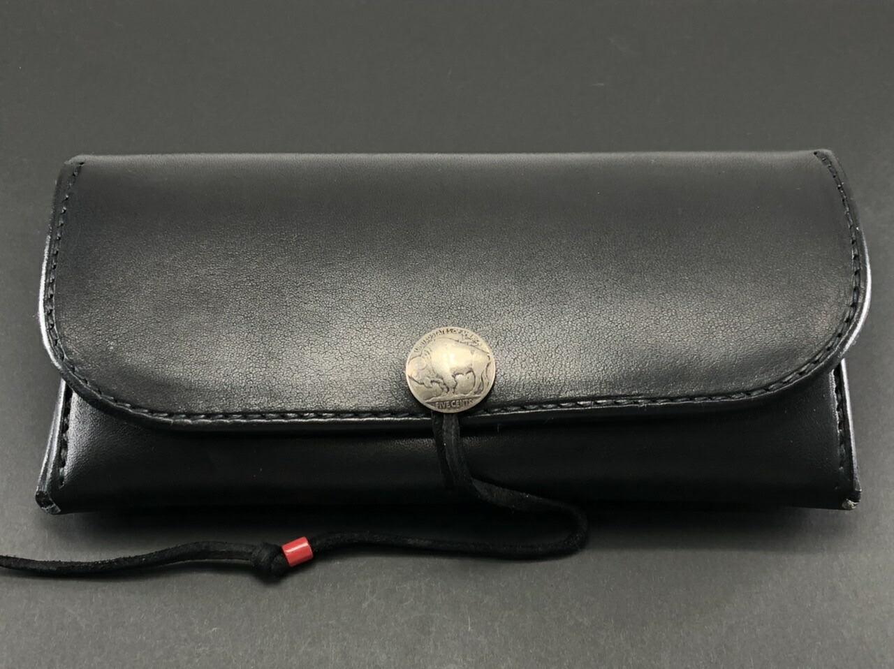 楽天市場】ゴローズ goro's [新品] 二つ折り長財布 黒 ウォレット