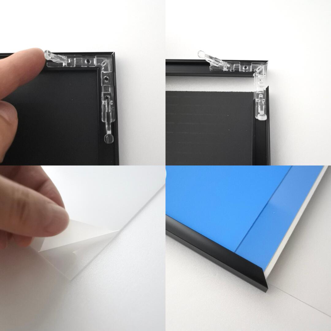 楽天市場】ポスターフレーム【 300×400mm ホワイト】A.P.J. 壁掛け