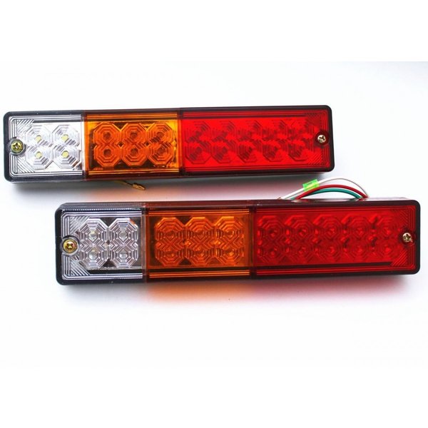 楽天市場】2連テールランプ トラック（車用品｜車用品・バイク用品）の通販