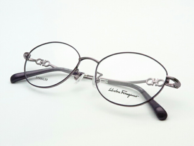 楽天市場】レンズつき フェラガモ メガネ SF2561A 524 パープル 51