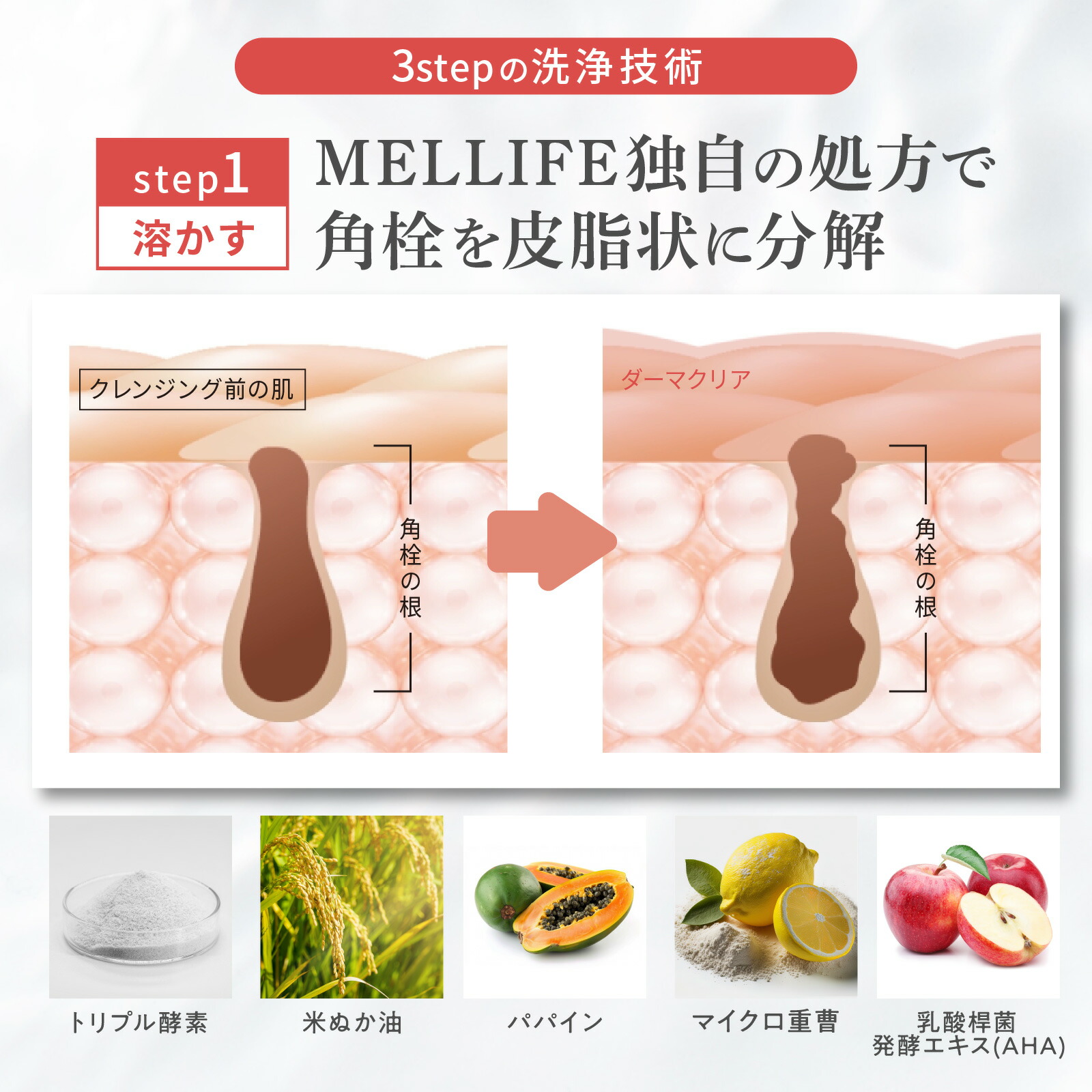 楽天市場】メリフ 公式 ダーマクリア クレンジング クレンジングバーム