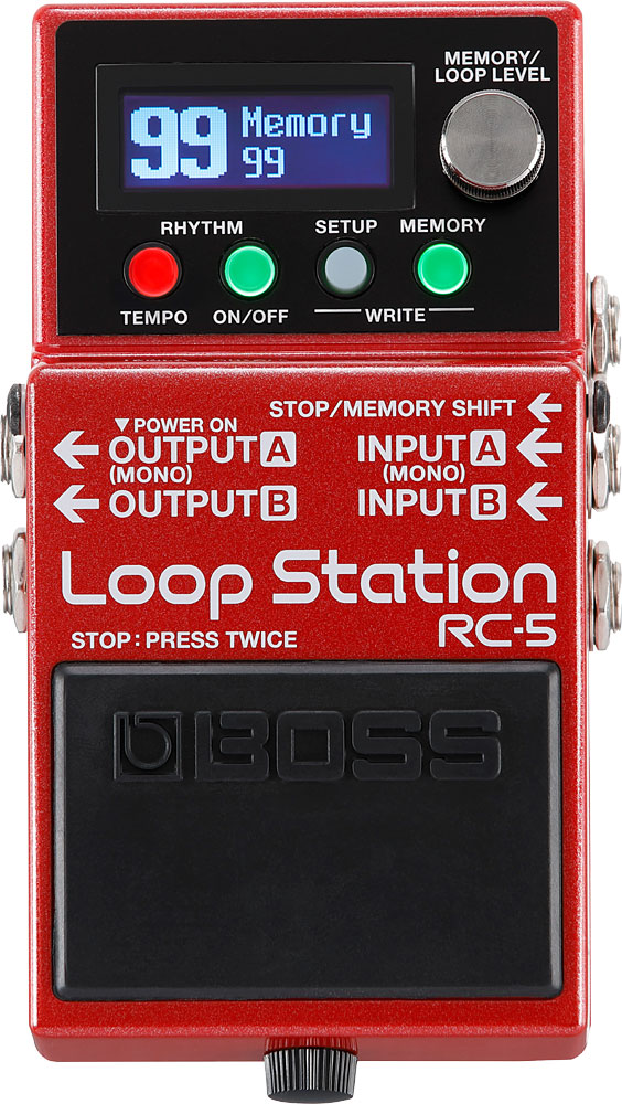 楽天市場】純正ACアダプター付き BOSS ループステーション RC-5 Loop