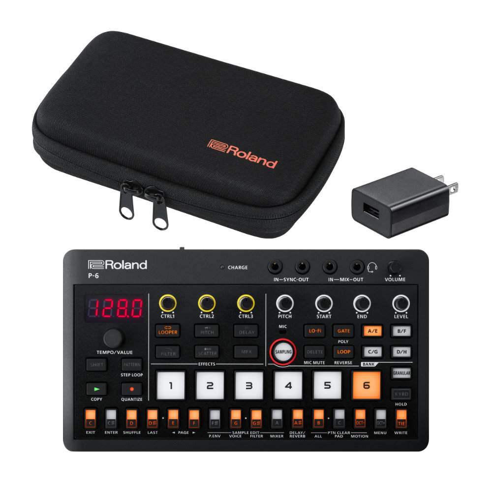 楽天市場】【入荷待ち商品】Roland コンパクトサンプラー P-6 ケース