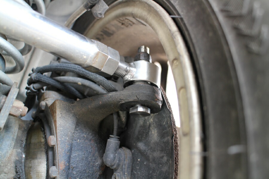 ジムニー JB23 ステアリング補正 アップマウント タイロッドエンド 逆