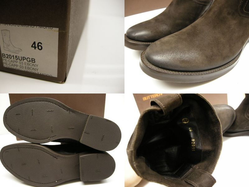 楽天市場】BUTTERO(ブッテロ)/(メンズ)/スエードペコスブーツB2015UPGB