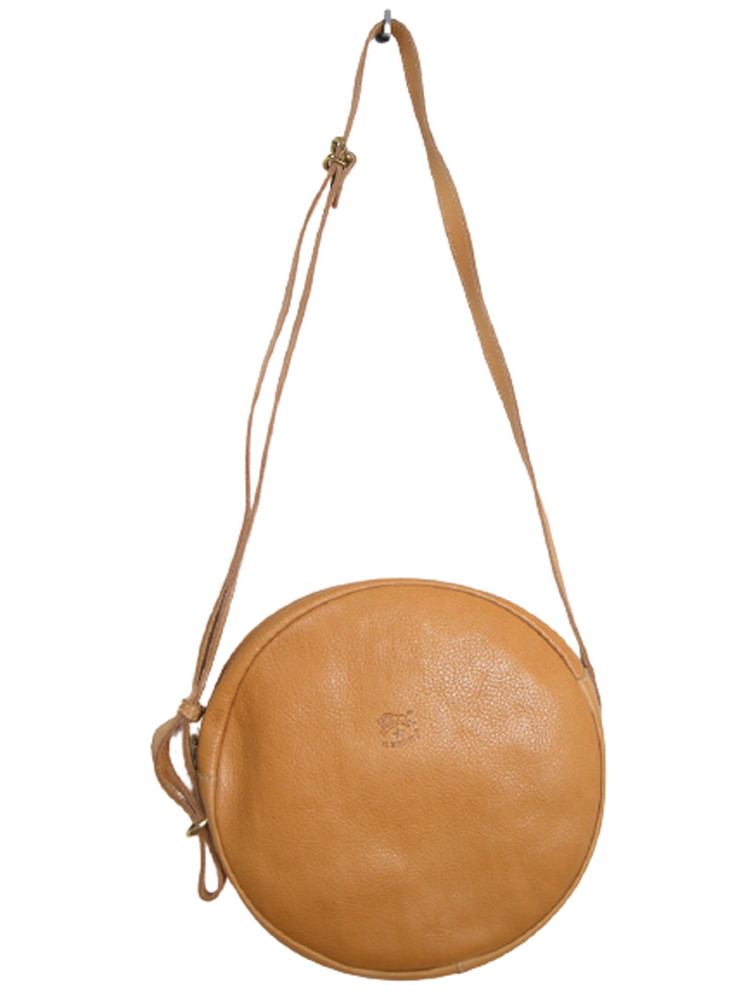 楽天市場】【IL BISONTE/イルビゾンテ/丸形レザーショルダーバッグ