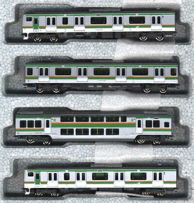 楽天市場】E231系東海道線 湘南新宿ライン4両基本セット【KATO・10-594