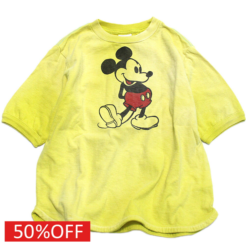 楽天市場】ミッキー tシャツ（ブランドデニム ダンガリー）（キッズ